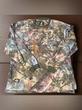 Kings Outdoor World Camo Long Sleeve Shirt Men’s XL Mountain Shadow Base